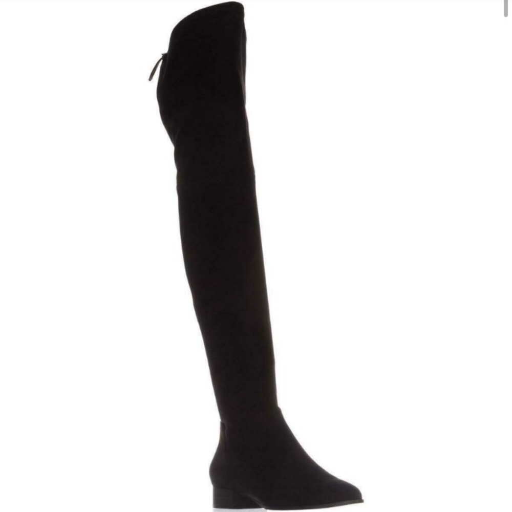 DKNY Tyra Boots Knee High Suede Tall 6.5